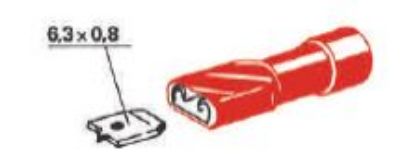 Terminal, electric universal parts 