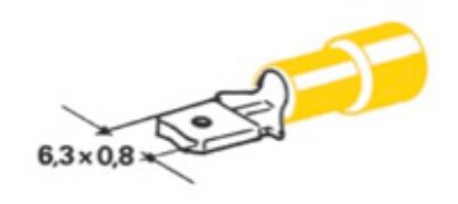 Terminal, electric universal parts 