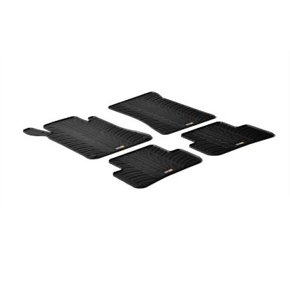 Non-skid Inset Mat MERCEDES C-CLASS (00-07) 4P+FX