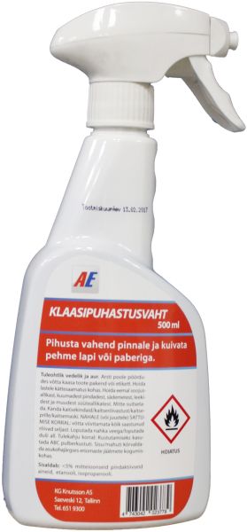 Window Cleaner klaasipuhastusvaht 500ml