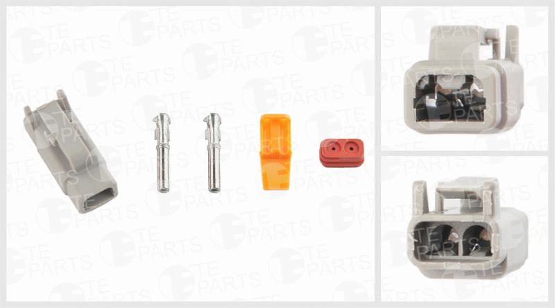 Cable Connector Kit 2 PIN komplekt DEUTSCH: DTM06-2S