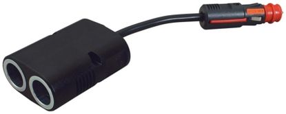Socket sigaretisüütaja jagaja 12/24V, 2 pesaga,16cm