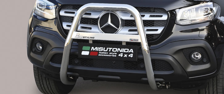 Frontal Protection Bar MB X-klass 17- 63mm (A)