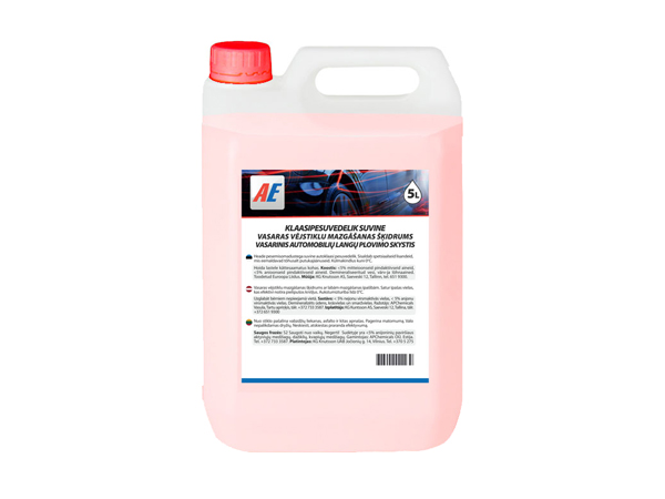 Antifreeze, window cleaning system Suvine 5L