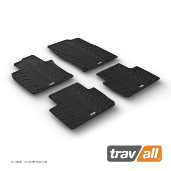 Non-skid Inset Mat MAZDA CX30 (2019-) 4PCS+FIX