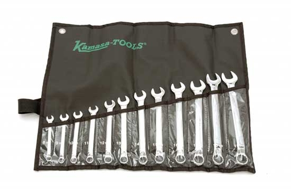 Ring-/Open End Spanner kompl, 8-19 mm, nurga all