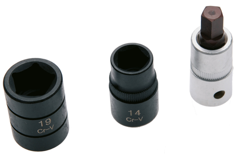 Socket Wrench Insert, brake caliper 