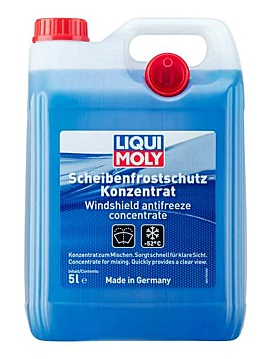 Antifreeze, window cleaning system 