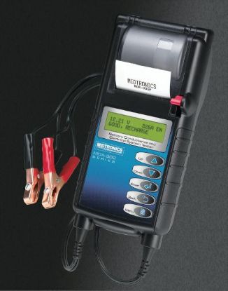 Tester, battery MDX-335P, printeriga