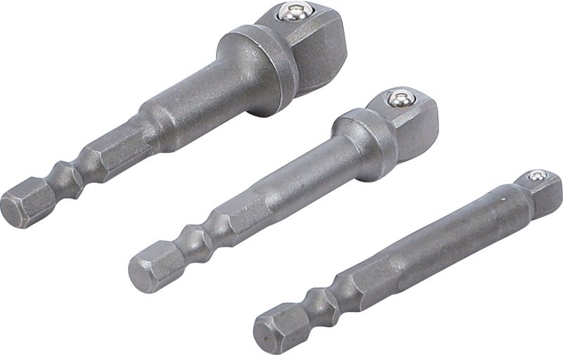 Reducing Adapter, ratchet 3-piece Drill Wobble Adapter Set