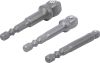 Reducing Adapter, ratchet 3-piece Drill Wobble Adapter Set