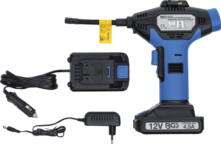 Wire Brush, battery terminal/clamp cleaning Juhtmevaba kompressor