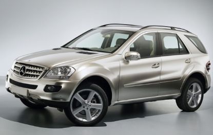 Barrier Mesh, boot-/cargo area MERCEDES M-CLASS (2005-2011)