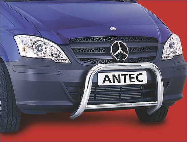 Frontal Protection Bar MB Vito/Viano 10-14 60mm+42mm