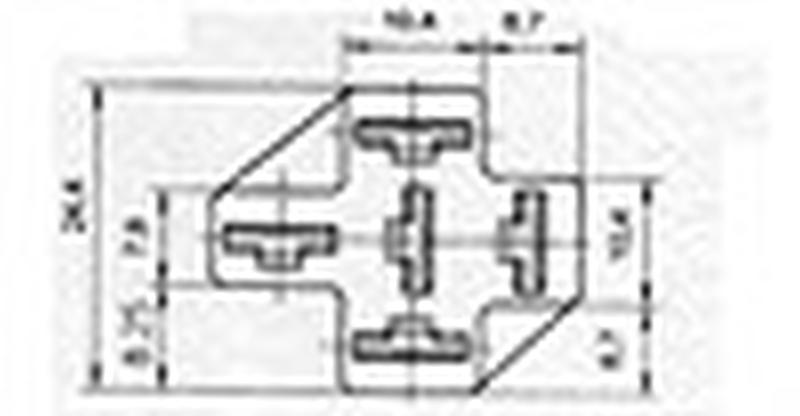 Relay Socket minireleele, trükiplaadile