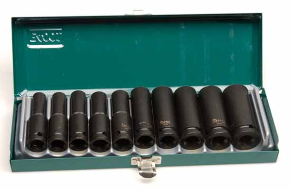 Socket Wrench Insert kompl, padrun 10-24 mm jõu pik