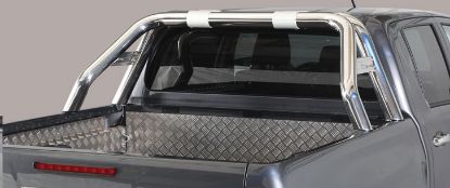 Rollbar Toyota Hilux 16- 76mm logoga