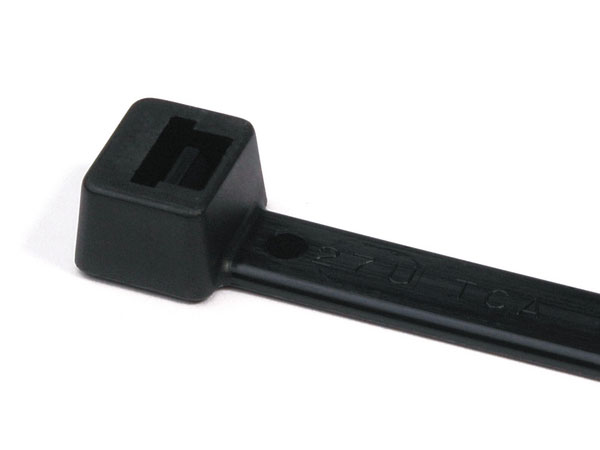 Cable Tie 200x4,6mm, must, 100tk