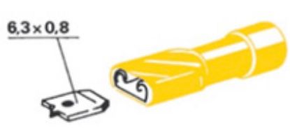 Terminal, electric universal parts 