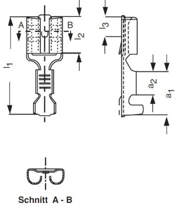 Terminal, electric universal parts lapikpistikupesa 1,5-2,5mm  1500tk
