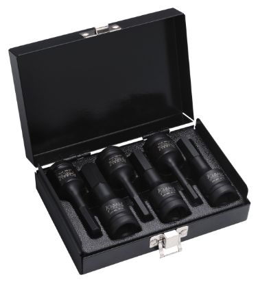 Socket Wrench Insert kompl, kuuskant, jõu 6-osa