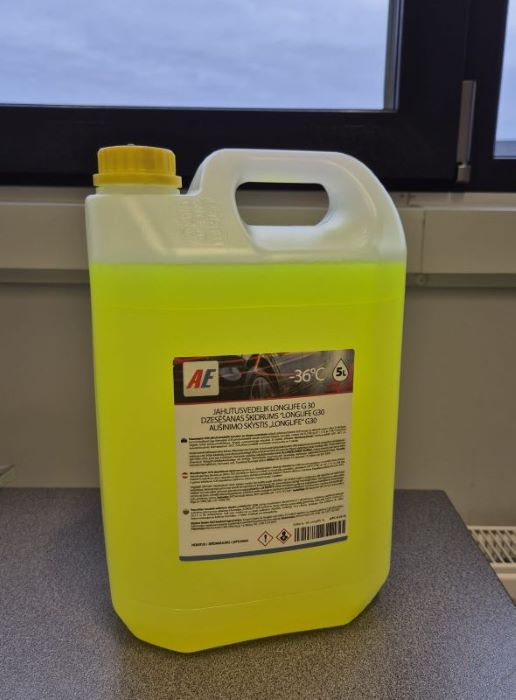 Antifreeze Kollane -36 longlife 5L