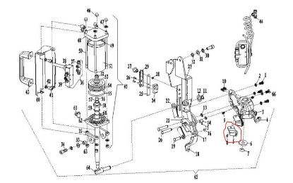 Valve, flame starter system TWC Kaitseplastik pos 5