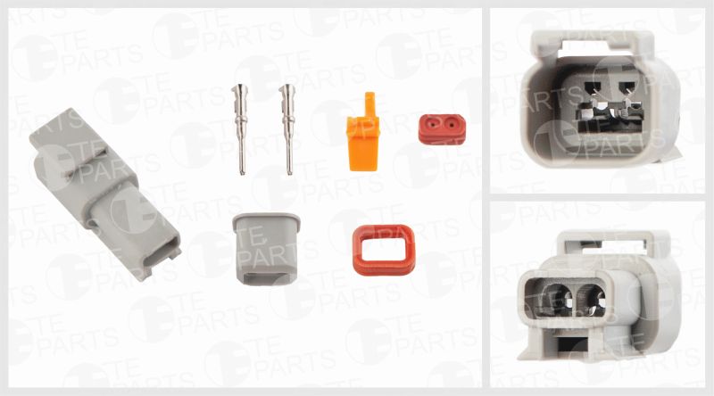 Cable Connector Kit 2 PIN komplekt DEUTSCH: DTM04-2P