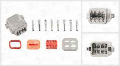 Cable Connector Kit 8 PIN komplekt DEUTSCH: DT06-8SA