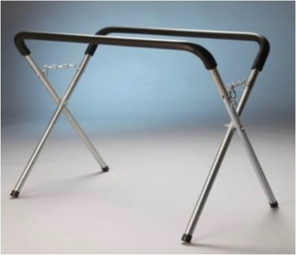 Pane Set-down Table kokkuklapitav klaasipukk