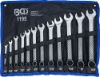 Spanner Set, ring/open ended 12-piece Combination Spanner Set, in Inch Sizes, 1