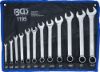 Spanner Set, ring/open ended 12-piece Combination Spanner Set, in Inch Sizes, 1