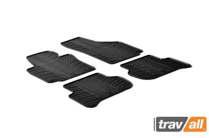 Non-skid Inset Mat SKODA YETI (2009-2013) (4PCS+FIXING)