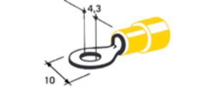 Terminal, electric universal parts 