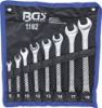 Spanner Set, ring/open ended 8-piece Combination Spanner Set, 6-19 mm