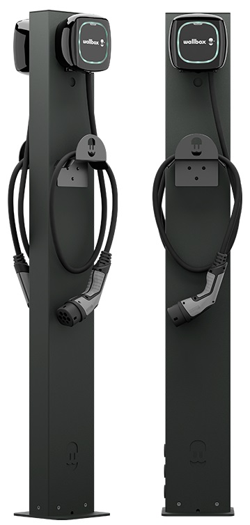 Column, charging station (electric vehicle) Paigalduspost ühele jaamale