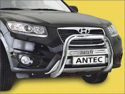 Frontal Protection Bar Hyundai Santa Fe 12- 70mm