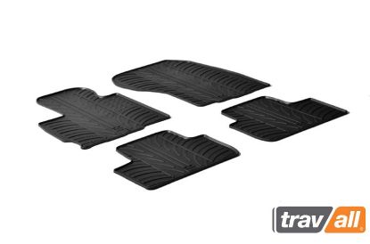 Non-skid Inset Mat CITROEN C4 AIRCROSS (12-)/MIT ASX (10-)4P+FX