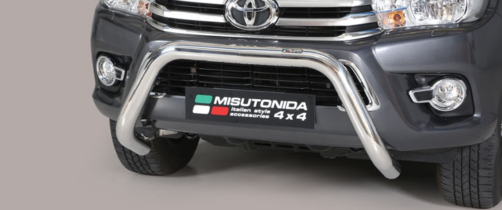 Frontal Protection Bar Toyota Hilux 16-21 76mm