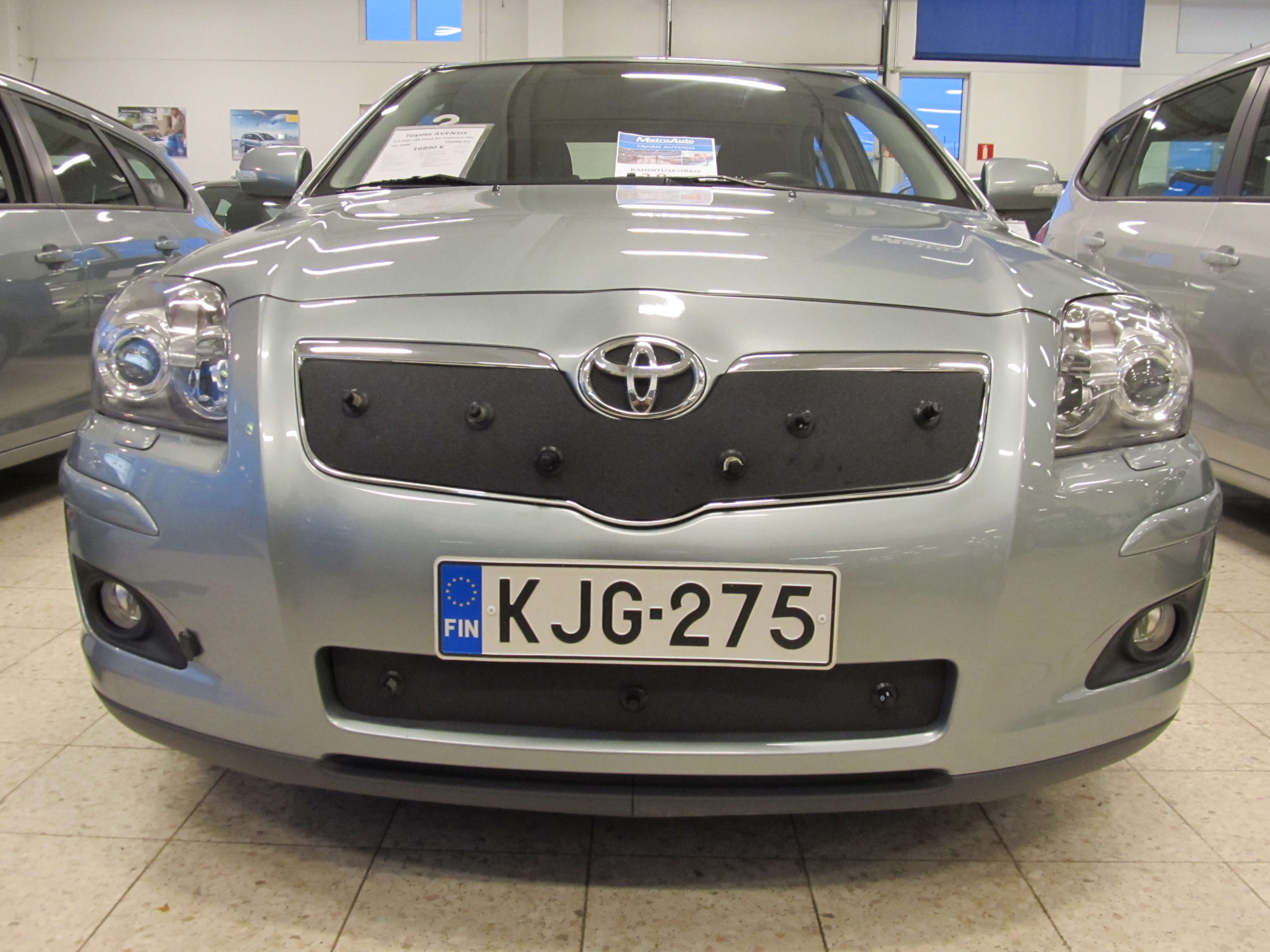 Trim/Protective Strip, radiator grille Toyota Avensis 2007-2008