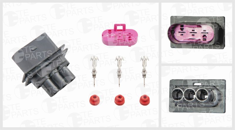 Cable Connector Kit 3 PIN komplekt VAG 1J0906443