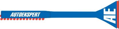 Snow Broom plastvarrega 37cm, kraabits AE logoga