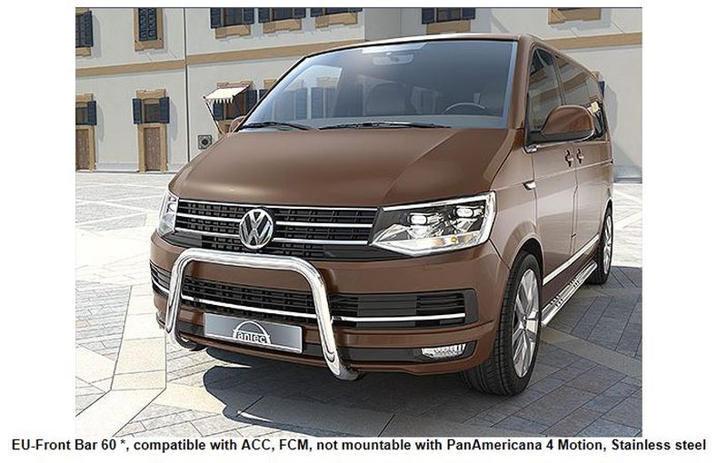 Frontal Protection Bar VW T6 15-19 60mm