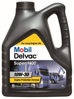 Engine Oil MOBIL DELVAC SUPER 1400 10W-30  4L