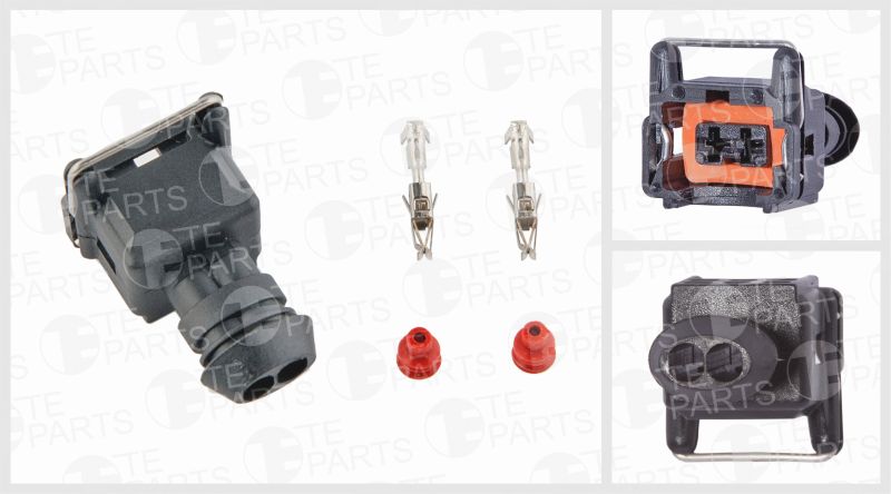 Cable Connector Kit 2 PIN komplekt FIAT / MB / KIA / HYUNDAI / VOLVO