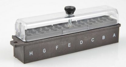 Fuse Holder 8 kaitsmele, kruvikaanega