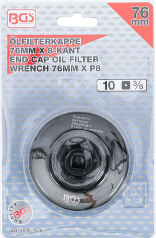 Oilflter Spanner End Cap Oil Filter Wrench  76 mm x P8
