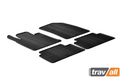 Non-skid Inset Mat PEUGEOT 508 / 508 universaal 11-18 4PCS+FIX