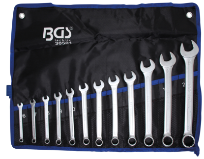 Open-end Spanner silmuslehtvõtmete komplekt, 6-22mm