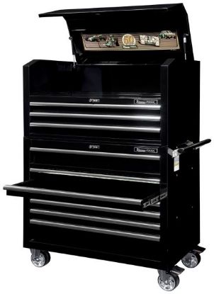 Tool Trolley 7 sahtliga tööriistakäru + pealiskapp, lai